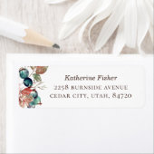 Blumenbeere Wasserfarbe Blumenbeere Hochzeitsadres (Insitu)