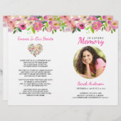 Blumenbeerprogramm-Orden des Flyers (Vorne/Hinten)