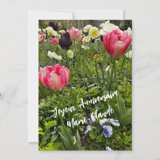 Blumenbeet (Vorderseite)