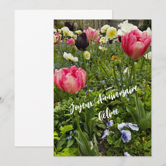 Blumenbeet (Vorne/Hinten)