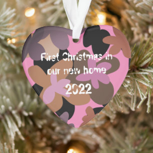 Blumenbeete Neue Zuhause Weihnachtsschmuck Ornament