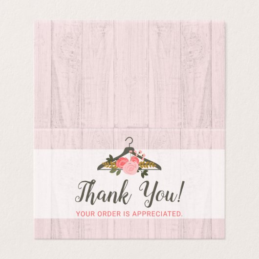 Blumenbekleidung Boutique Danke (Außenseite Aufgefaltet)