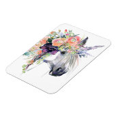 Blumenbekleidung Magnet (Linke Seite)