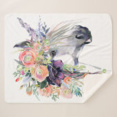 Blumenbekleidung Sherpadecke (Vorderseite (Horizontal))