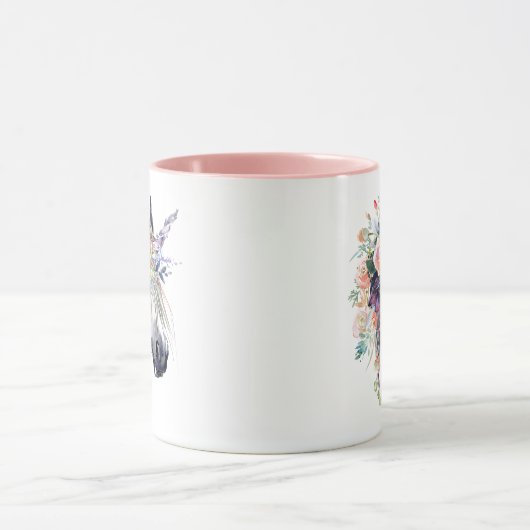 Blumenbekleidung Tasse (Zentrum)