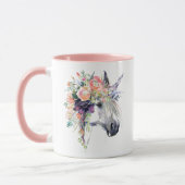 Blumenbekleidung Tasse (Links)