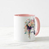 Blumenbekleidung Tasse (VorderseiteRechts)