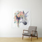 Blumenbekleidung Wandteppich (Beispiel)