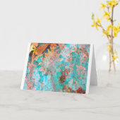 Blumenbemalung Karte (Gelbe Blume)