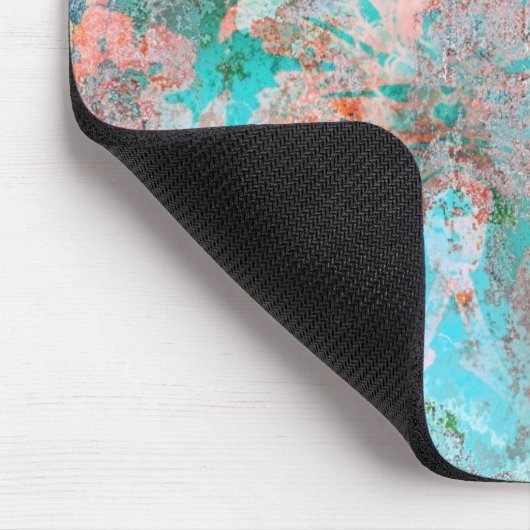 Blumenbemalung Mousepad (Ecke)