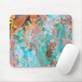Blumenbemalung Mousepad (Mit Mouse)