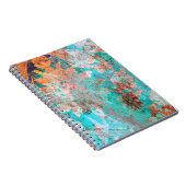 Blumenbemalung Notizblock (Rechte Seite)