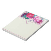 Blumenbemalung Notizblock (Rotiert)