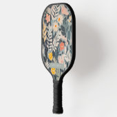 Blumenbemalung Personalisiert modern Pickleball Schläger (Links)