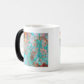 Blumenbemalung Verwandlungstasse (Vorderseite Links)