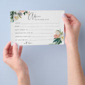 Blumenberater für die Braut als Karten (Handgriff)