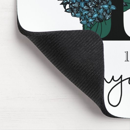 Blumenbestandteil Mousepad (Ecke)