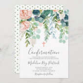 Blumenbestätigung Einladung (Vorne/Hinten)
