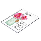 Blumenbester Lehrer-Ruhestand verlassend Geschenk Notizblock (Linke Seite)