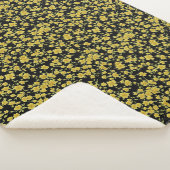 Blumenbettdecke Sherpadecke (3/4)