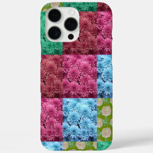 Blumenbettdecken-Design iPhone 16 Pro Max Hülle