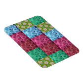 Blumenbettmuster Magnet (Rechte Seite)