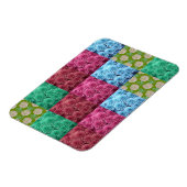 Blumenbettmuster Magnet (Linke Seite)