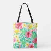 Blumenbeutel, Hawaiianische Thementasche Tasche (Rückseite)