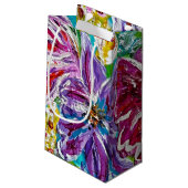 Blumenbeutel Kleine Geschenktüte (Rückseite Schrägansicht)