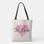 Blumenbeutel Liebe Herzmuskelmuskel Tasche (Rückseite)