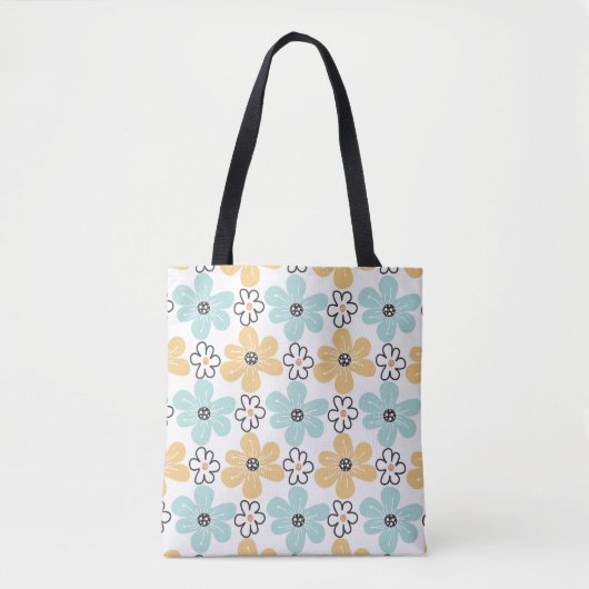 Blumenbeutel, Niedliche Daisy-Tasche, farbenfrohe Tasche (Vorderseite)