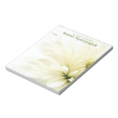 Blumenbeweis von der Psychologin Note Pad Notizblock (Rotiert)