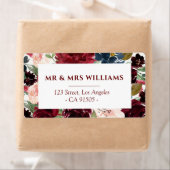 Blumenbezugstafel für Navy burgundy (Insitu)