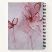 Blumenbibel Verse Spiral Notebook Notizblock (Rückseite)