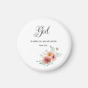 Blumenbibelverse Magnet