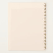 Blumenbibliothekarisches Herz Planer (Rückseite)