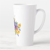 Blumenbiene mit Wildpflanzen Milchtasse (Rechts)