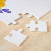 Blumenbiene mit Wildpflanzen Puzzle (Seite)