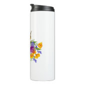 Blumenbiene mit Wildpflanzen Thermosbecher (Nach rechts gedreht)