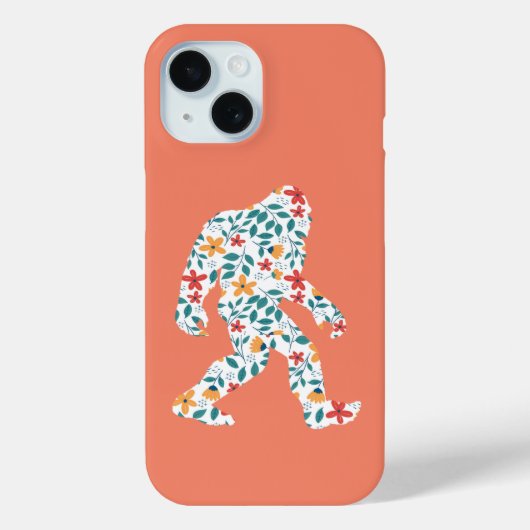 BLUMENBIGFOOT Case-Mate iPhone HÜLLE (Rückseite)