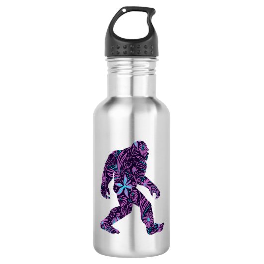 BLUMENBIGFOOT EDELSTAHLFLASCHE (Vorderseite)