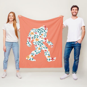 BLUMENBIGFOOT FLEECEDECKE