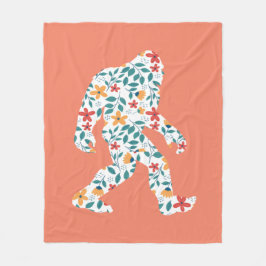 BLUMENBIGFOOT FLEECEDECKE