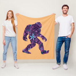 BLUMENBIGFOOT FLEECEDECKE