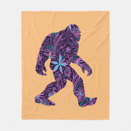 BLUMENBIGFOOT FLEECEDECKE