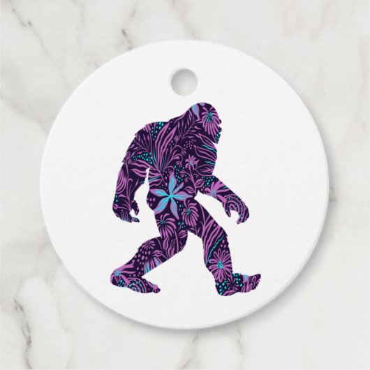 BLUMENBIGFOOT GESCHENKANHÄNGER (Vorderseite)