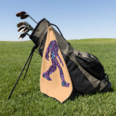 BLUMENBIGFOOT GOLFHANDTUCH (Gras)