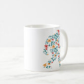 BLUMENBIGFOOT KAFFEETASSE (VorderseiteRechts)