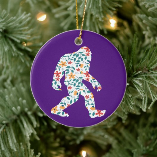 BLUMENBIGFOOT KERAMIK ORNAMENT (Baum)