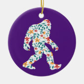 BLUMENBIGFOOT KERAMIK ORNAMENT (Vorne)